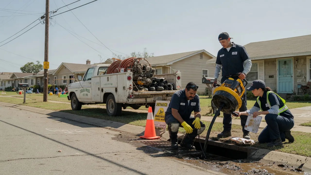 Drain Cleaning in Bruceville, TX near me